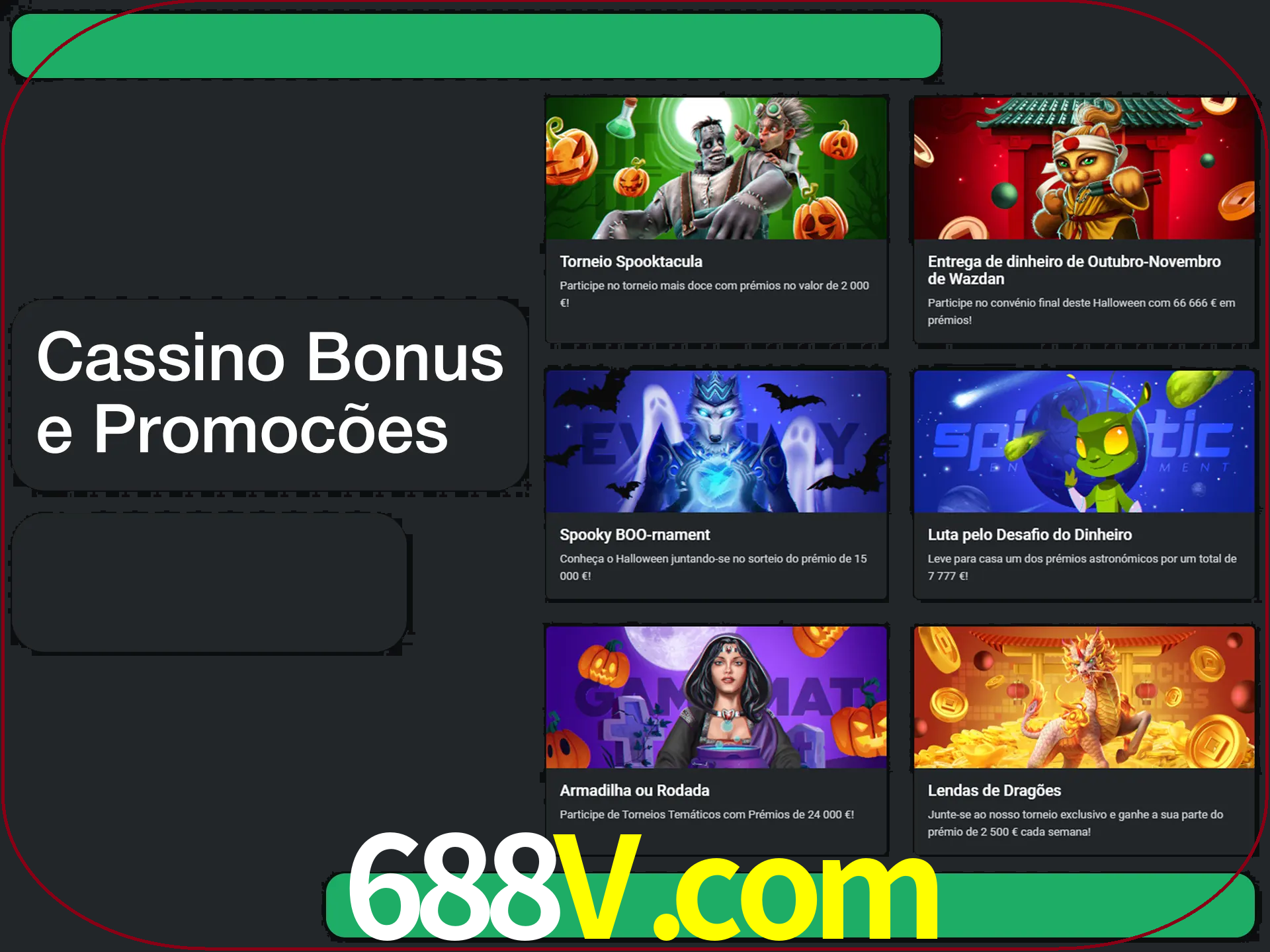 Verifique se há novos bônus de cassino para reivindicar.