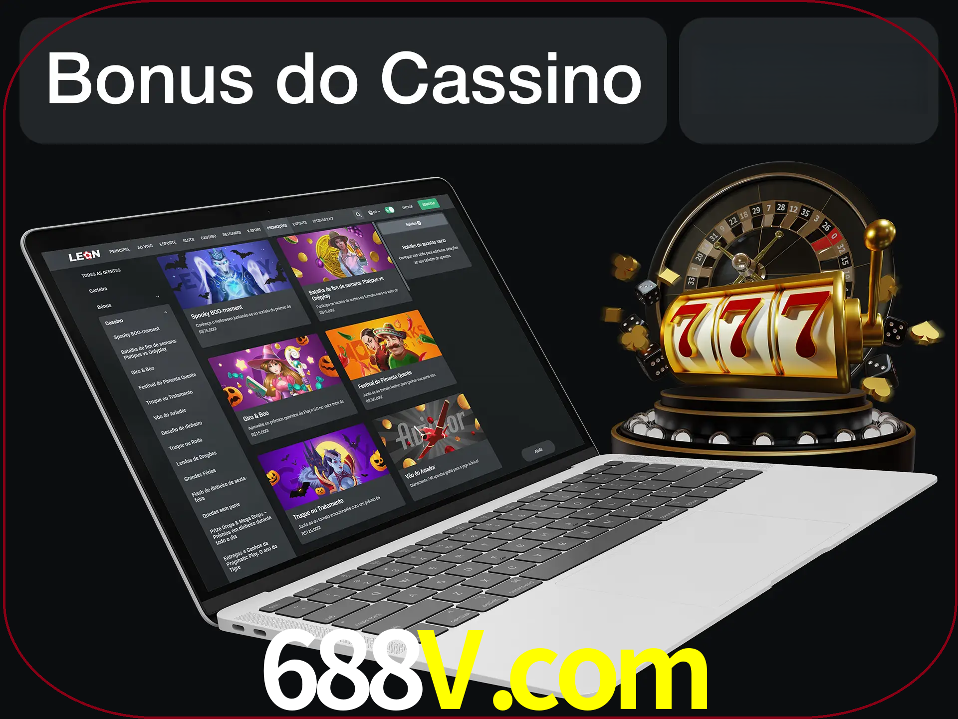 Use o bônus do cassino para começar melhor.
