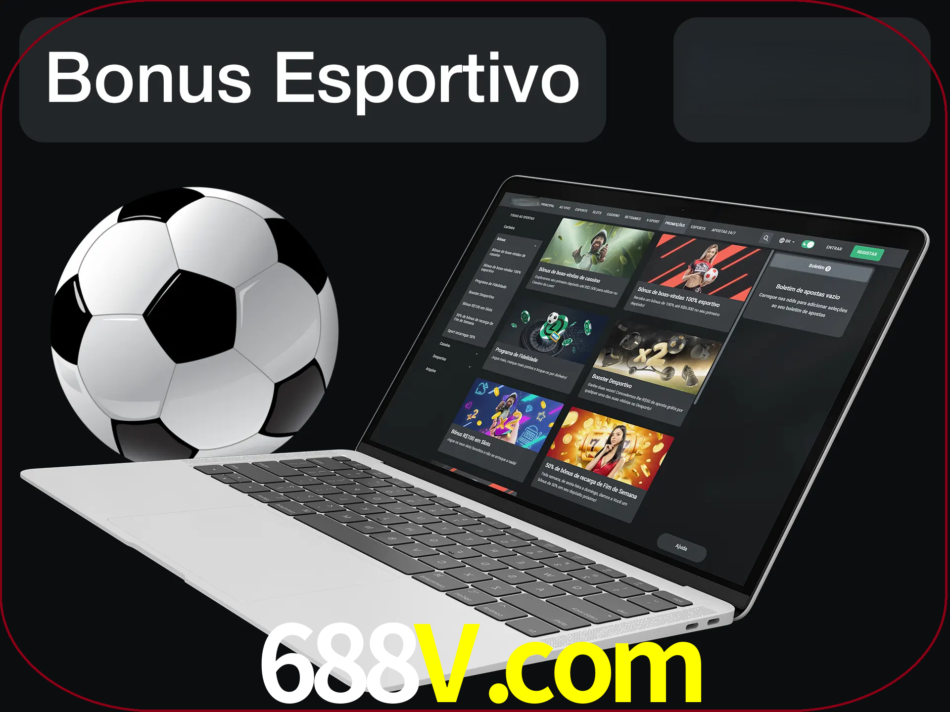 Antes de começar a apostar, use o bônus esportivo.